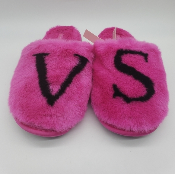 377- Victoria's Secret Slippers Pink Color Size Small NWT - Picture 3 of 9